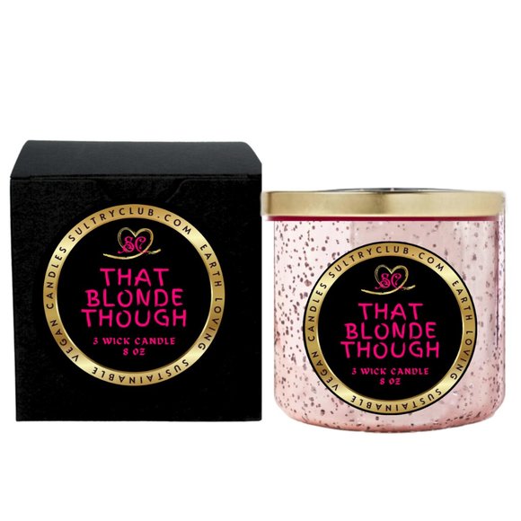 That Blonde Though 3 Wick Candle - Picture 1 of 2
